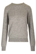 Saint Laurent Ribbed Crew Neck Sweater