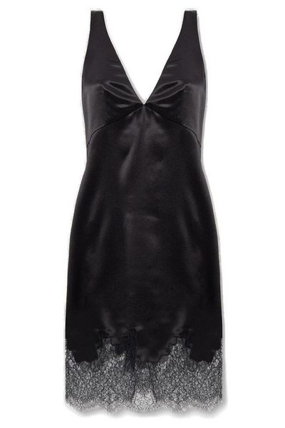 Saint Laurent Laced Sleeveless Dress