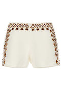 Ermanno Scervino Embroidered Mini Shorts