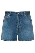 Diesel High-Rise Denim Shorts