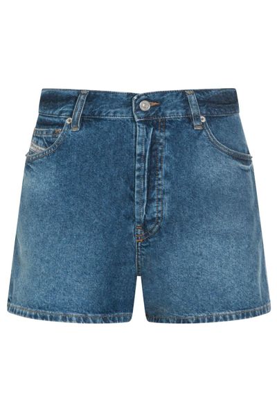 Diesel High-Rise Denim Shorts
