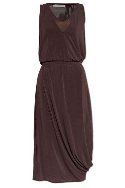Lemaire Ruched Sleeveless Dresses