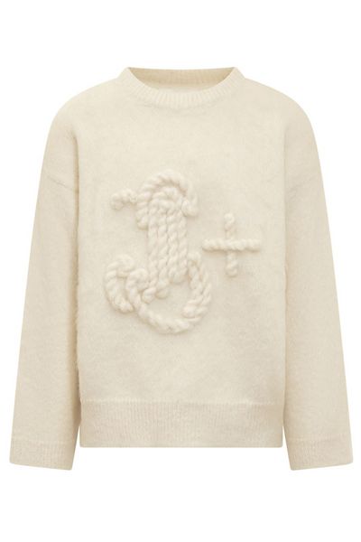 Jil Sander Logo Intarsia-Knit Jumper