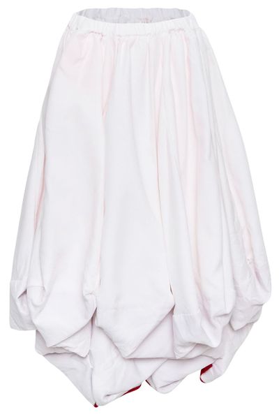 Comme des Garçons Pleated Midi Skirt