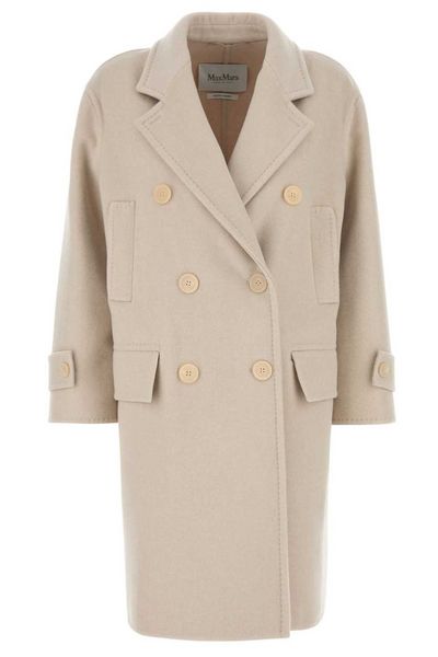 Max Mara Nogara Collared Button-Up Coat