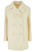 Prada Double-Breasted Peacoat