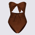 Zimmermann Sea Cut-Out Swimsuit