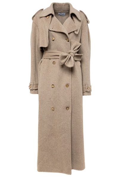 Giuseppe Di Morabito Double-Breasted High Neck Coat