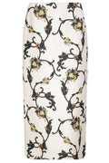 La Doublej Floral Print Pencil Skirt