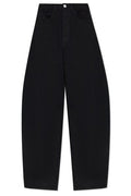 Alaïa High-Waist Round Jeans