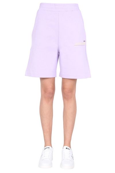 MSGM Logo Track Shorts