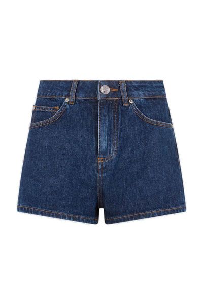 Roberto Cavalli Button Fastened Denim Shorts