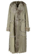 Salvatore Santoro Fur Trim Leather Coat
