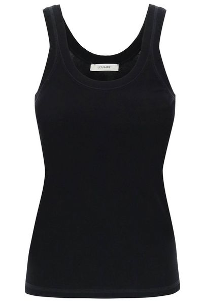 Lemaire Sleeveless Ribbed-Knit Tank Top