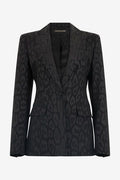 Roberto Cavalli Jacquard Pattern Blazer