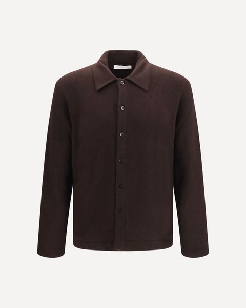 Umit Benan Winter Sunset Shirt-Collar Sweater