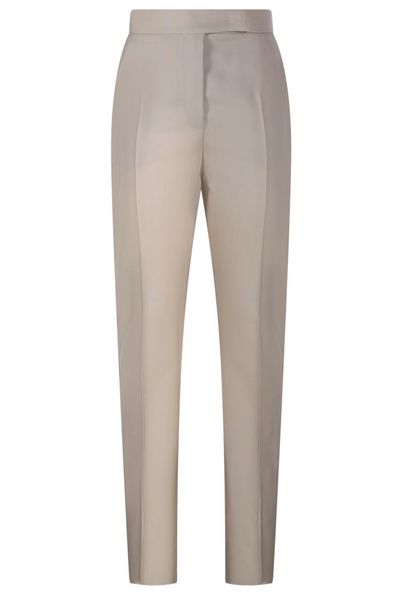 Max Mara Turbigo Pleat Detailed Straight Leg Trousers