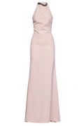 Alina Embellished Open-Back Dress