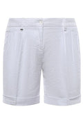 Fay Pleated Cuffed Shorts