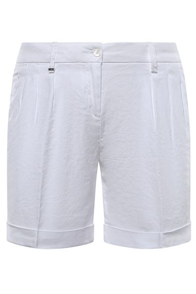 Fay Pleated Cuffed Shorts