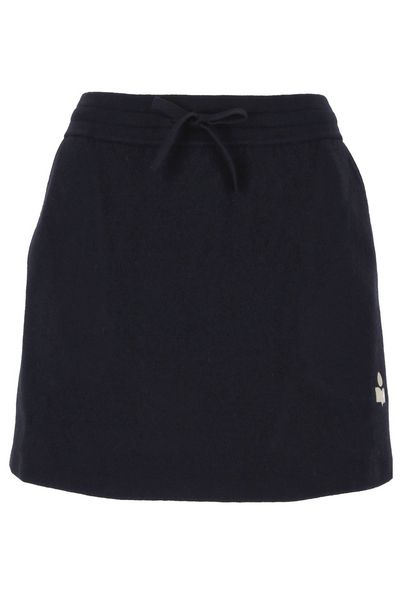 Isabel Marant Étoile Amaline Drawstring Knitted Mini Skirt