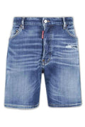 Dsquared2 Distressed Denim Shorts