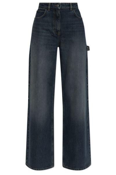 Courrèges High-Waist Wide-Leg Jeans