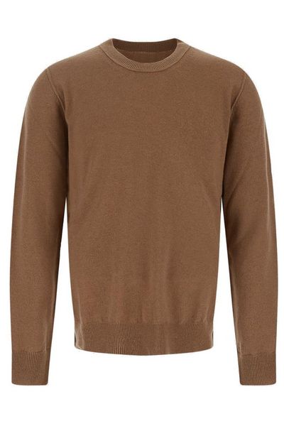Maison Margiela Signature Four-Stitch Crewneck Jumper