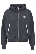 Brunello Cucinelli Logo Patch Hoodie