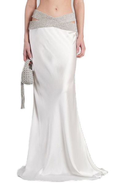 Nué Eternity Embellished Cut-Out Skirt