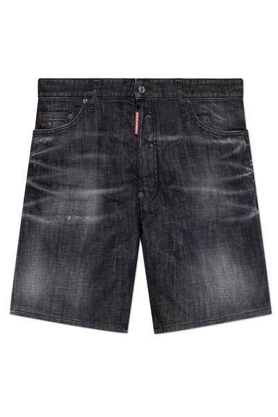 Dsquared2 Washed Denim Shorts