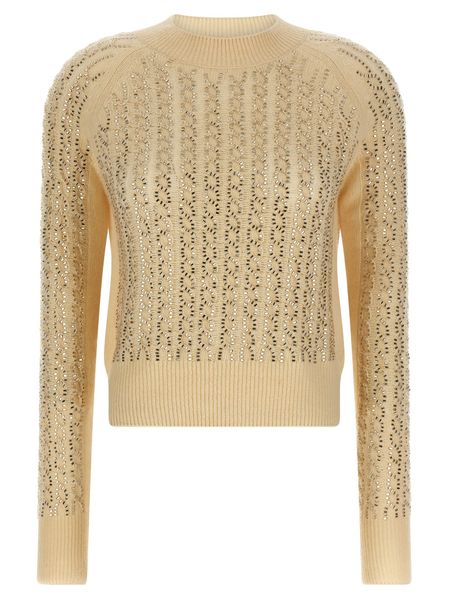 Ermanno Scervino Braided Studded Knitwear