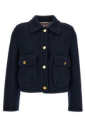 Thom Browne Bell Sleeved Cropped Jacket