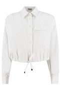 Brunello Cucinelli Drawstring Hem Top