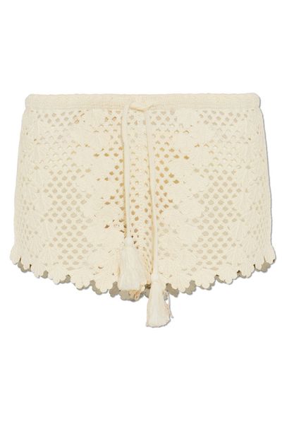POSSE Saskia Crochet Drawstring Shorts
