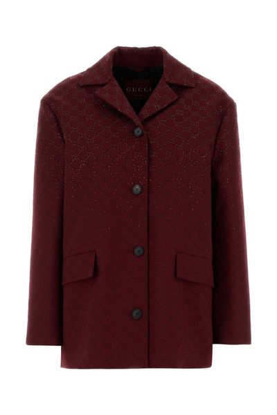 Gucci GG Embellished Padded Jacket