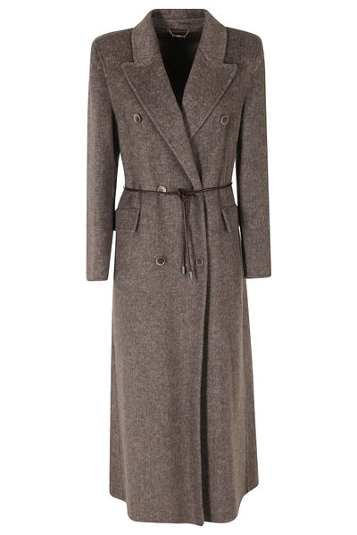Seventy Double-Breasted Belted Coat