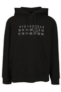 MM6 Maison Margiela Numeric Printed Drawstring Hoodie