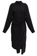 Diesel D-Iletta Long Sleeve Buttoned Dress