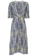 Etro Paisley-Printed Short-Sleeved Dress