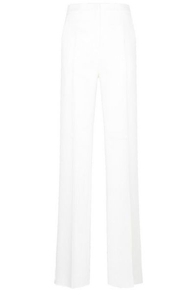 Max Mara Straight Leg Crepe Trousers