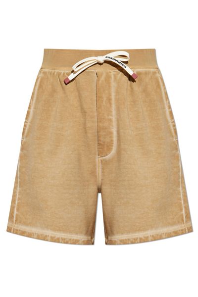 Dsquared2 Logo Detailed Drawstring Sweat Shorts
