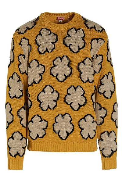 Kenzo Allover Boke Flower Knitted Jumper