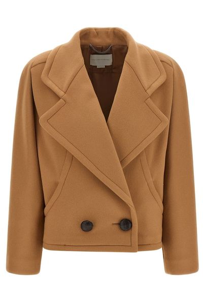 Stella McCartney Boxy Double-Breasted Coat