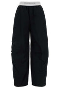 Alexander Wang Logo Waistband Mid-Waisted Pants