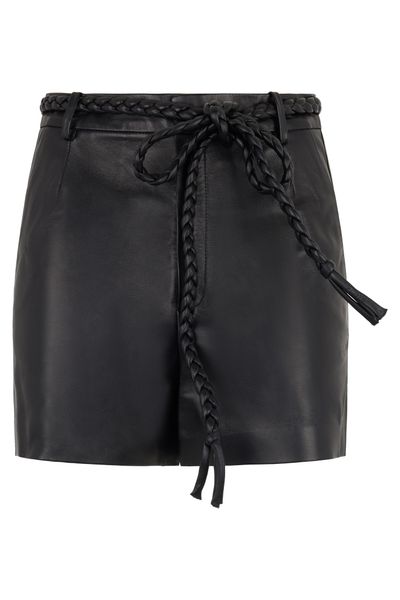 RED Valentino Braided Belt Shorts
