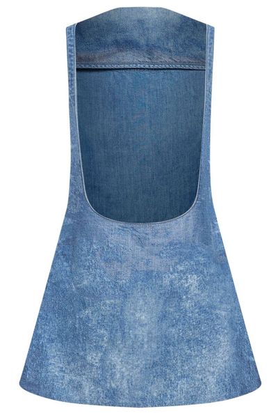 Diesel Open-Back A-Line Dress