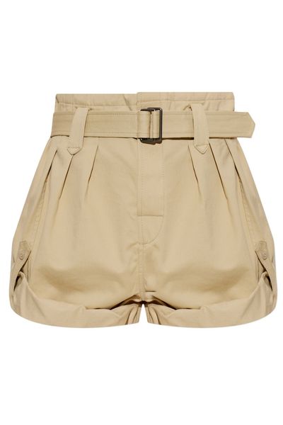 Kenzo Belted Pleated Shorts