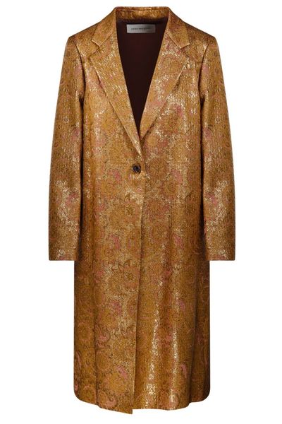 Dries Van Noten Richy Jacquard Coat