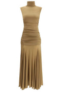 Magda Butrym High-Neck Maxi Dress